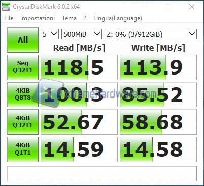 DiskMark64 0YnV0TdPF9